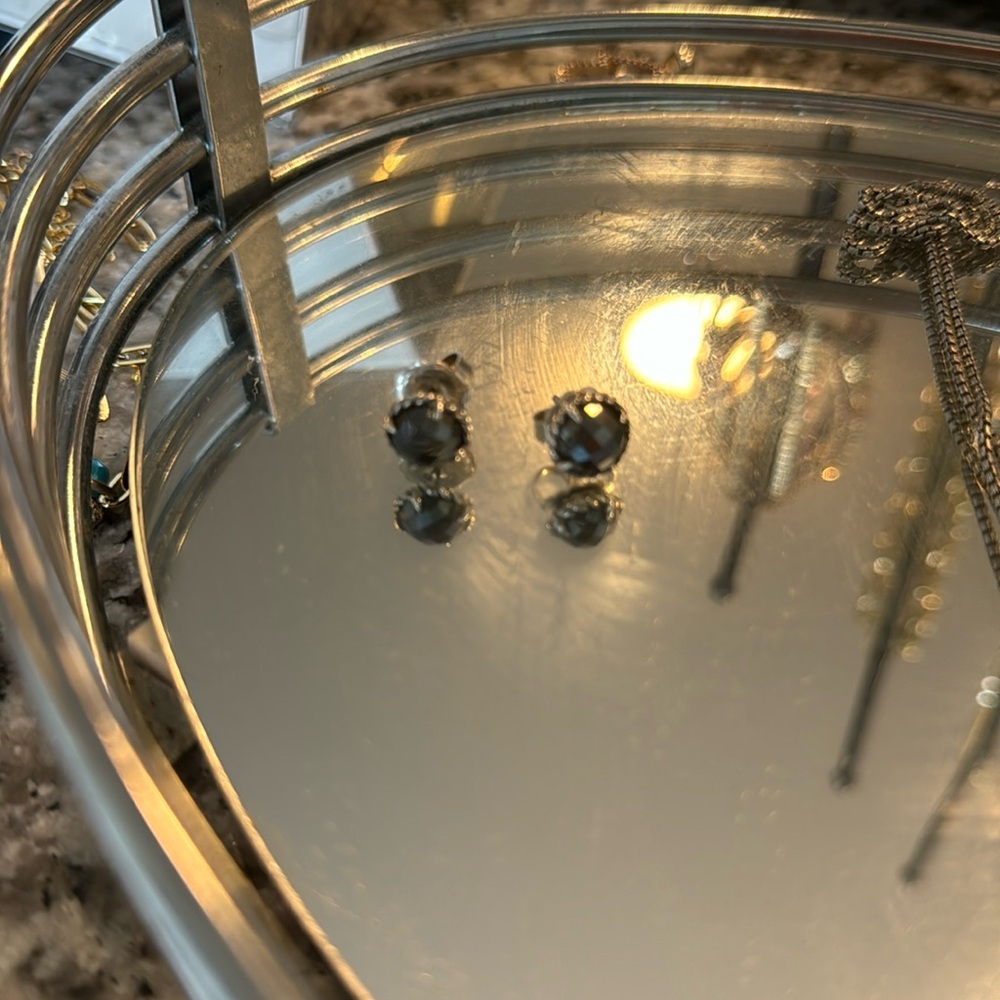David Yurman black Onyx earrings